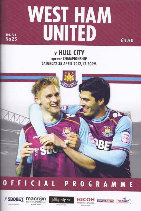 West Ham United FC v Hull City FC